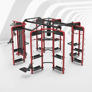 BFT-3601多站位全功能綜合健身器材,360度自由訓練器